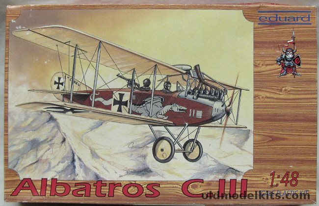 Eduard 1/48 Albatros C-III - (CIII), 8009 plastic model kit